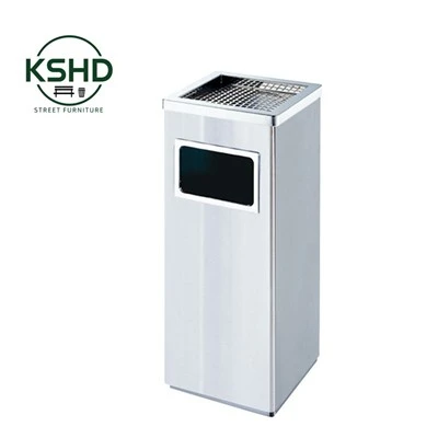 Kev Lag Luam Stainless Hlau Standing Cigarette Tshauv & Khib Nyiab